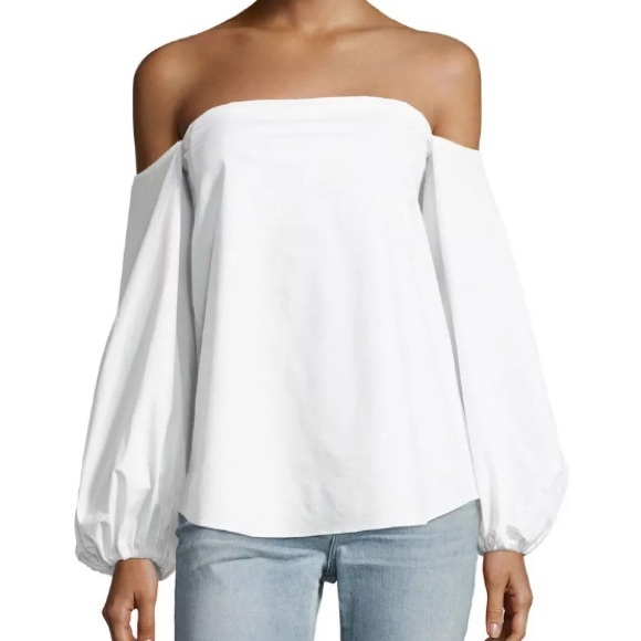 Theory white blouse Sz 0 - Picture 1 of 4